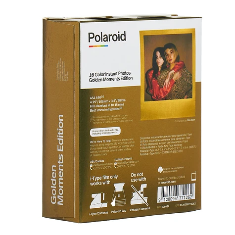 Polaroid - Color Film For i-Type Golden Moments Double Pack