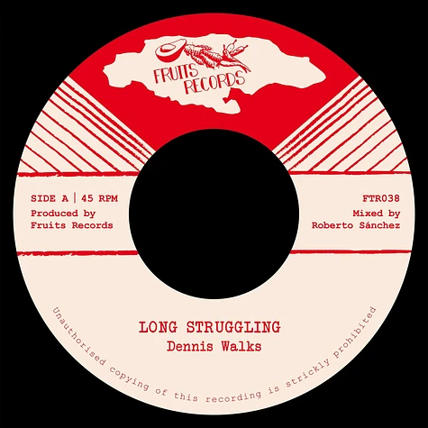 Dennis Walks & The 18th Parallel - Long Struggling / Edelvibes Rock