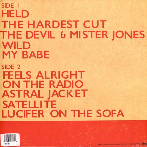 Spoon - Lucifer On The Sofa Orange Vinyl Edition