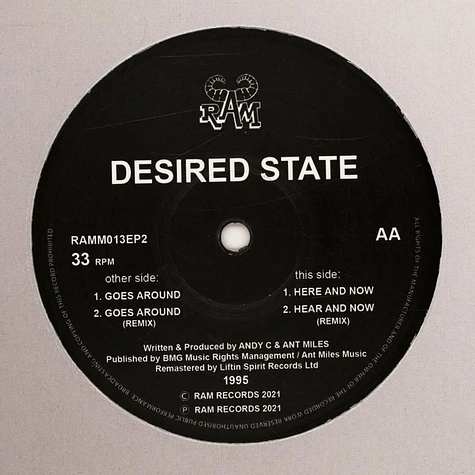 Desired State - Goes Around / Here And Now