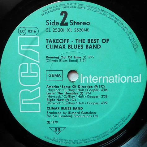 Climax Blues Band - The Best Of Climax Blues Band