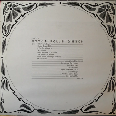 Don Gibson - Rockin' Rollin' Gibson