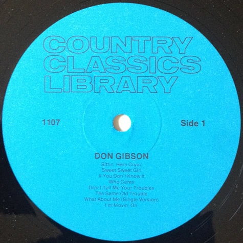 Don Gibson - Rockin' Rollin' Gibson