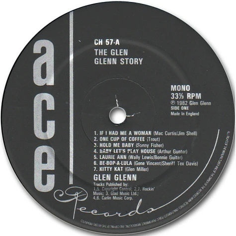 Glen Glenn - The Glen Glenn Story