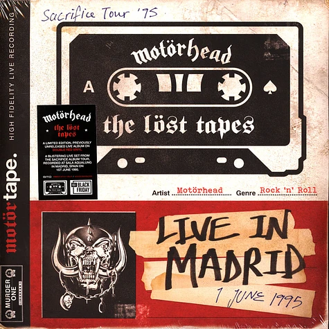 Motörhead - The Löst Tapes Black Friday Record Store Day 2021 Edition