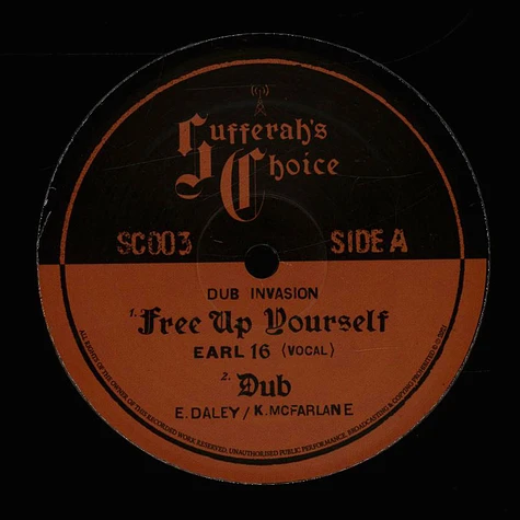 Dub Invasion - Free Up Yourself Feat. Earl 16
