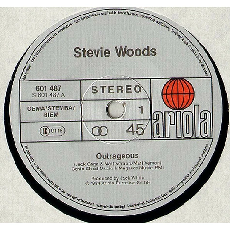 Stevie Woods - Outrageous