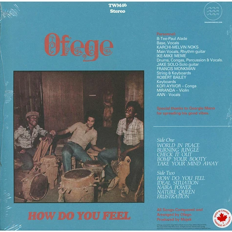 Ofege - How Do You Feel