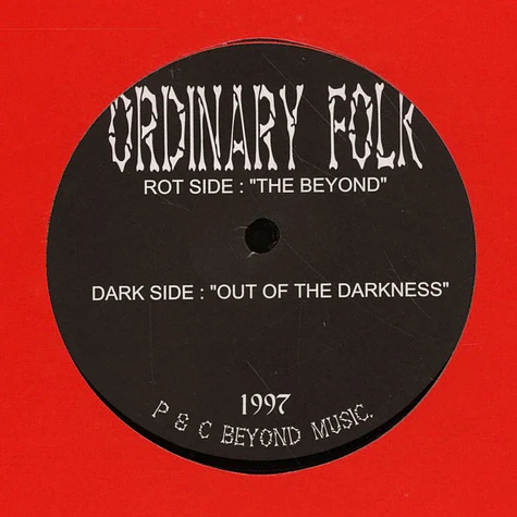 Ordinary Folk - Out Of The Darkness / The Beyond