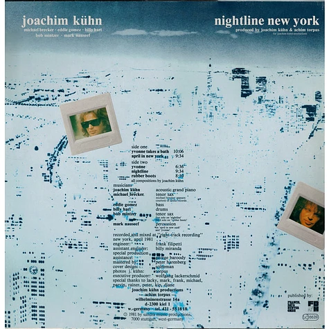 Joachim Kühn - Nightline New York