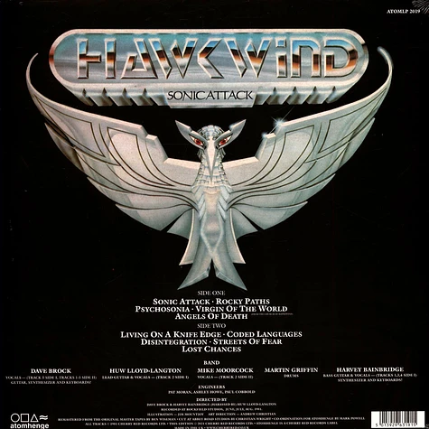 Hawkwind - Sonic Attack 40th Anniversary Blue Vinyl Edition