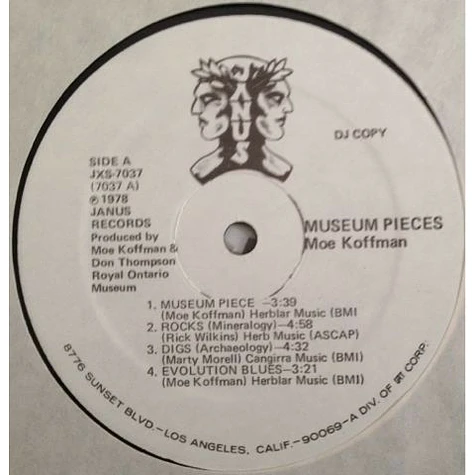 Moe Koffman - Museum Pieces