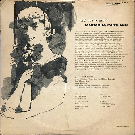 Marian McPartland - With You In Mind