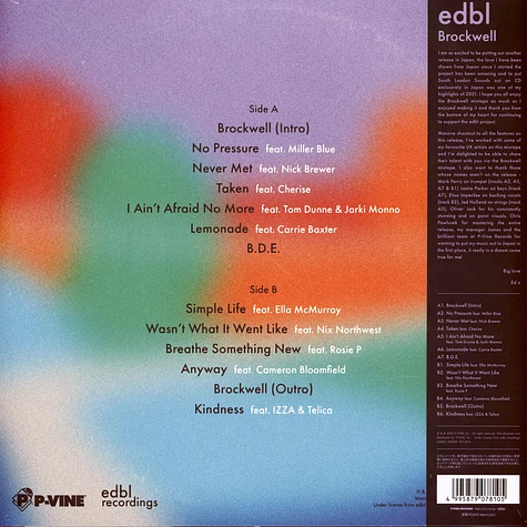 Edbl - Brockwell Mixtape