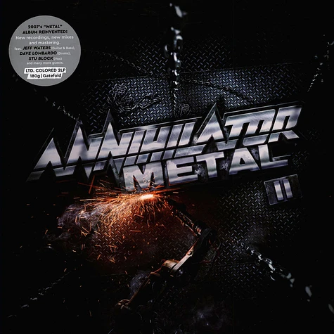 Annihilator - Metal II Orange Transparent Vinyl Edition