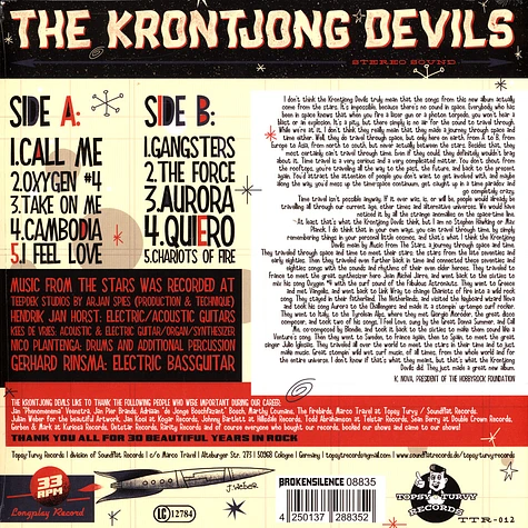 Krontjong Devils - Music From The Stars Volume 1