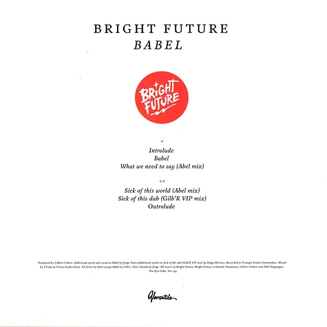 Bright Future - Babel EP