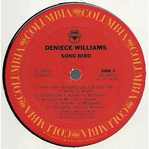 Deniece Williams - Song Bird