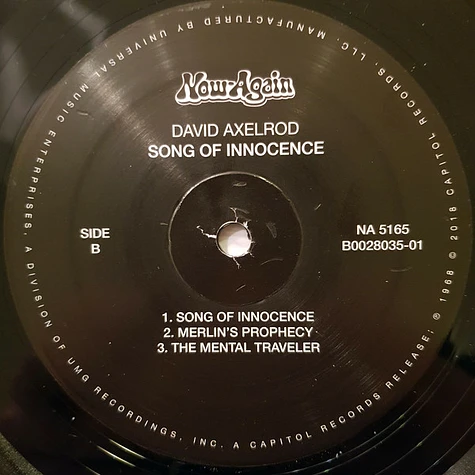 David Axelrod - Song Of Innocence