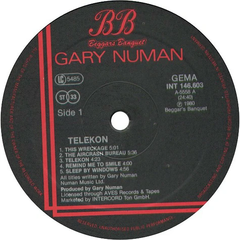 Gary Numan - Telekon