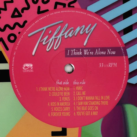 Tiffany - I Think We're Alone Now