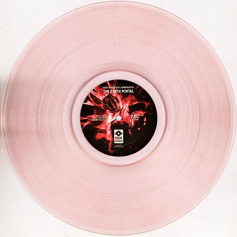 Dust Devices / Johnfaustus - The Earth Portal Clear Magenta Marbled Vinyl Edition
