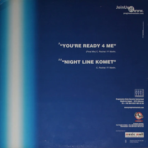 DJ Spoke - You're Ready 4 Me / Night Line Komet