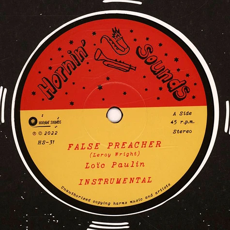 Loic Paulin & Hornin' All Stars - False Preacher
