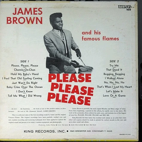 James Brown & The Famous Flames - Please, Please, Please