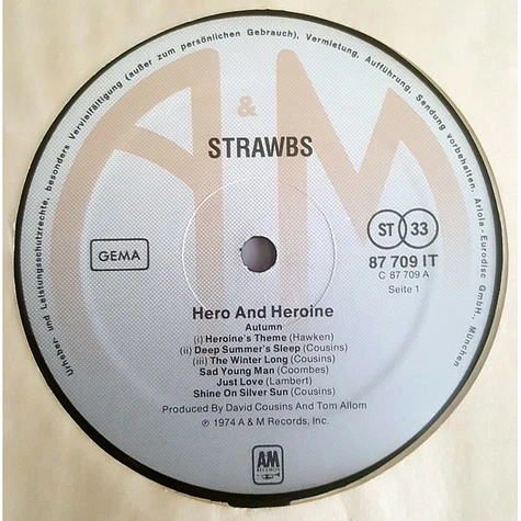 Strawbs - Hero And Heroine