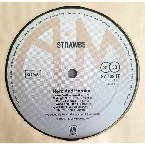 Strawbs - Hero And Heroine