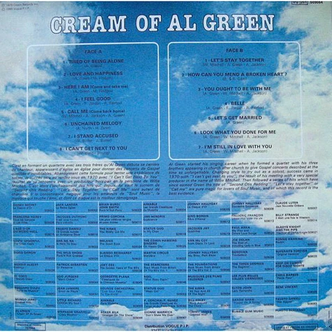 Al Green - Cream Of Al Green