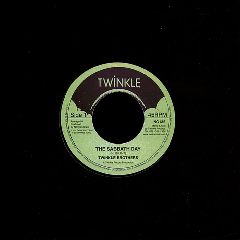 Twinkle Brothers - The Sabbath Day / Version