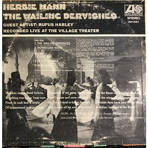 Herbie Mann - The Wailing Dervishes