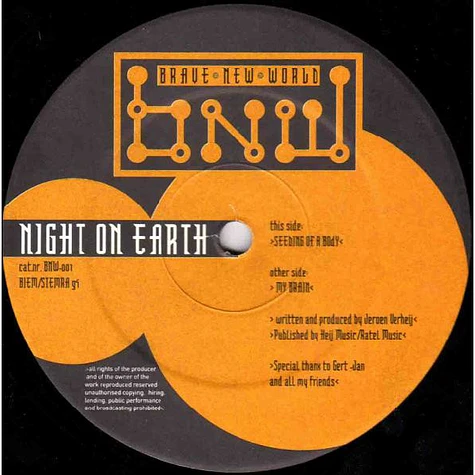 Night On Earth - My Brain