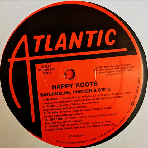 Nappy Roots - Watermelon, Chicken & Gritz