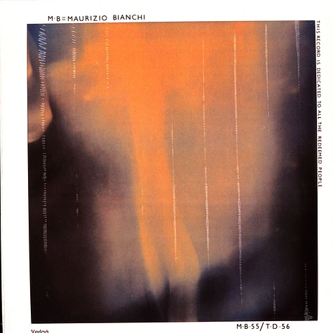 Maurizio Bianchi - The Plain Truth Colored Vinyl Edition