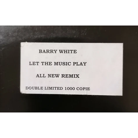 Barry White - Let The Music Play (Remixes)