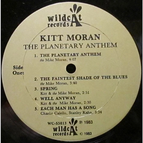 Kitt Moran - The Planetary Anthem