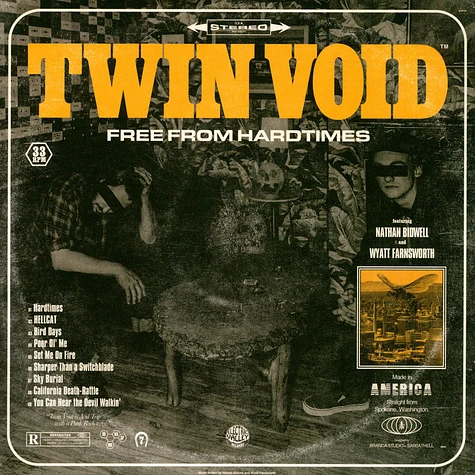 Twin Void - Free From Hardtimes Red Vinyl Edition