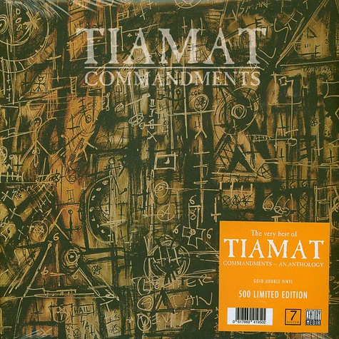 Tiamat - Commandments - An Anthology Gold Vinyl Edition