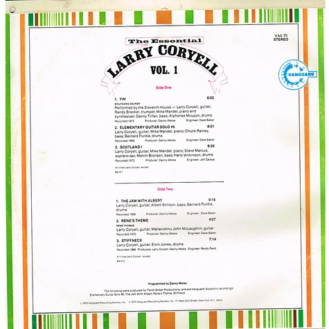 Larry Coryell - The Essential Larry Coryell - Vol.1
