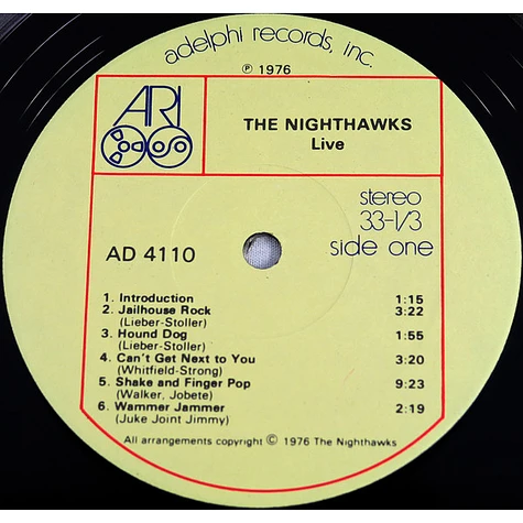 The Nighthawks - Nighthawks Live
