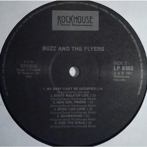 Buzz And The Flyers - Buzz And The Flyers