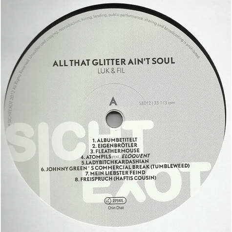 Luk&Fil - All That Glitter Ain't Soul