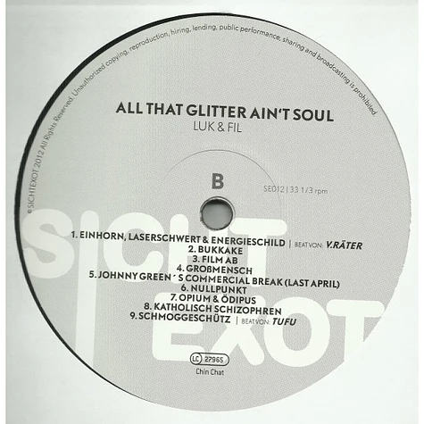 Luk&Fil - All That Glitter Ain't Soul