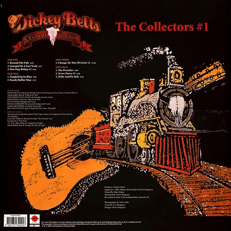 Dickey Betts & Great Southern - Collectors #1 Yellow Vinyl Edition
