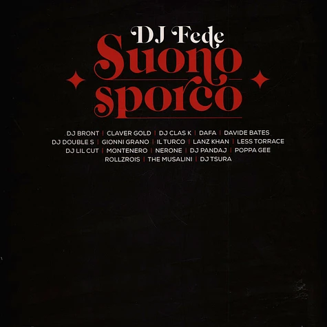 DJ Fede - Suono Sporco Red Vinyl Edition