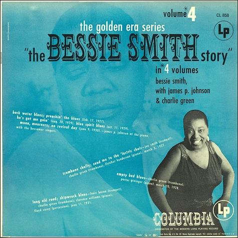 Bessie Smith With James Price Johnson & Charlie Green - The Bessie Smith Story - Vol. 4