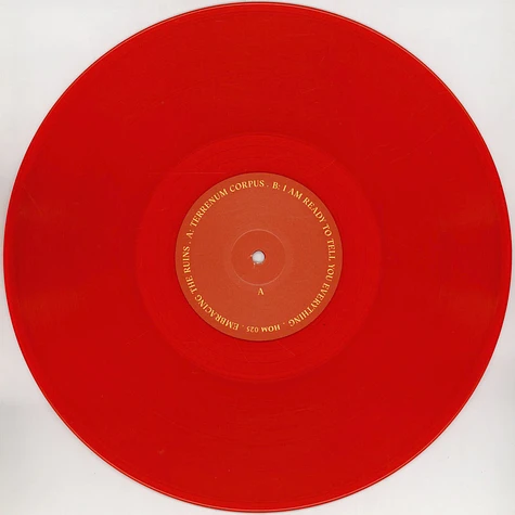 Massimo Pupillo, Marton Csokas & Gabriele Tinti - Embracing The Ruins Transparent Red Vinyl Edition